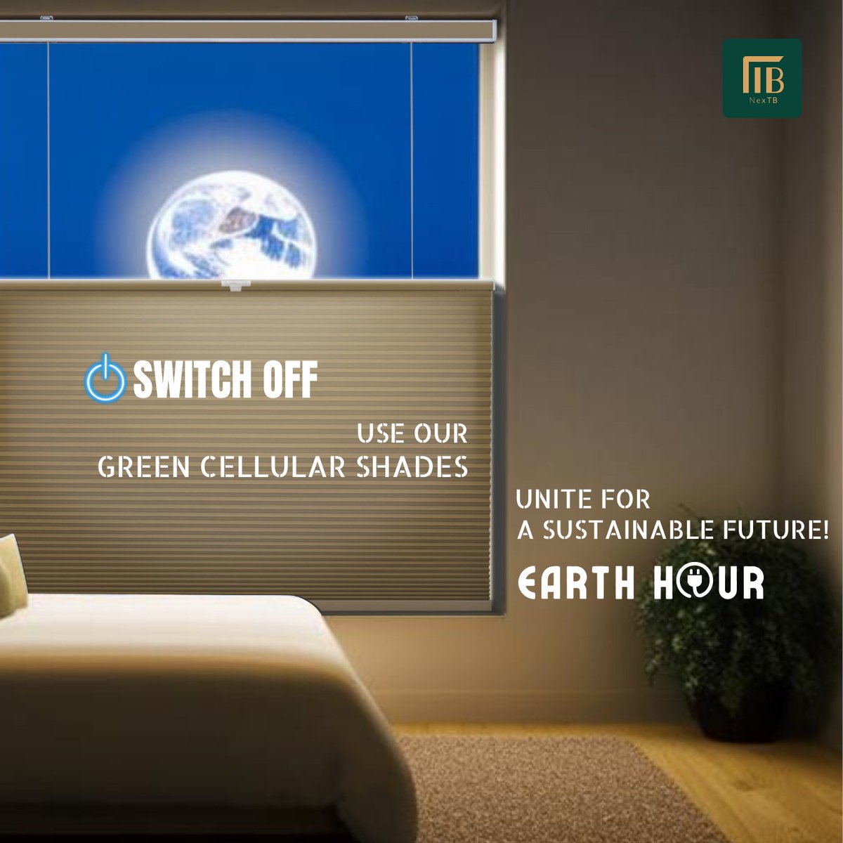 NexTB_CF's tweet image. Do you know that we can make a difference by using cellular shades? Together, turn off excess lighting and appliances and work towards a sustainable future. Visit us risu.io/KPDew

#EarthHour #cellularshades #lightfiltering #TDBU #sustainability #nexTB #amazon