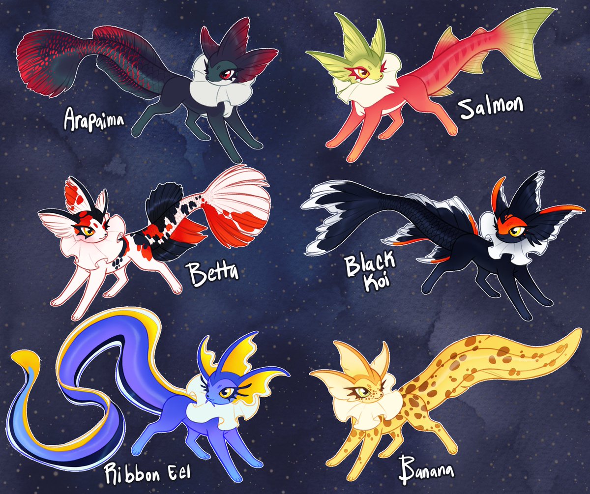 gatorstooth's tweet photo. fish vaporeon 🐠 https://t.co/O90NgbJfL6