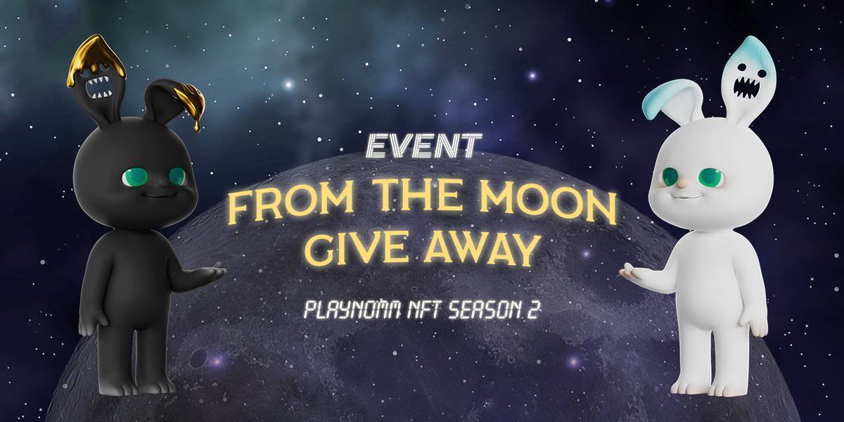 FROM THE MOON 🌚 

Get a Planetary Qualification🚀

🎫Early Bird x 3

To Enter: 

🌕 Follow <a href="/playNomm/">playNomm</a> &amp; <a href="/ami_jake1/">jake s</a> 
🌕 Like &amp; Retweet 
🌕 Tag 3 NFT Friends

More spot
gleam.io/ylEsX/playnomm…

Winners in 48 hours ⏰