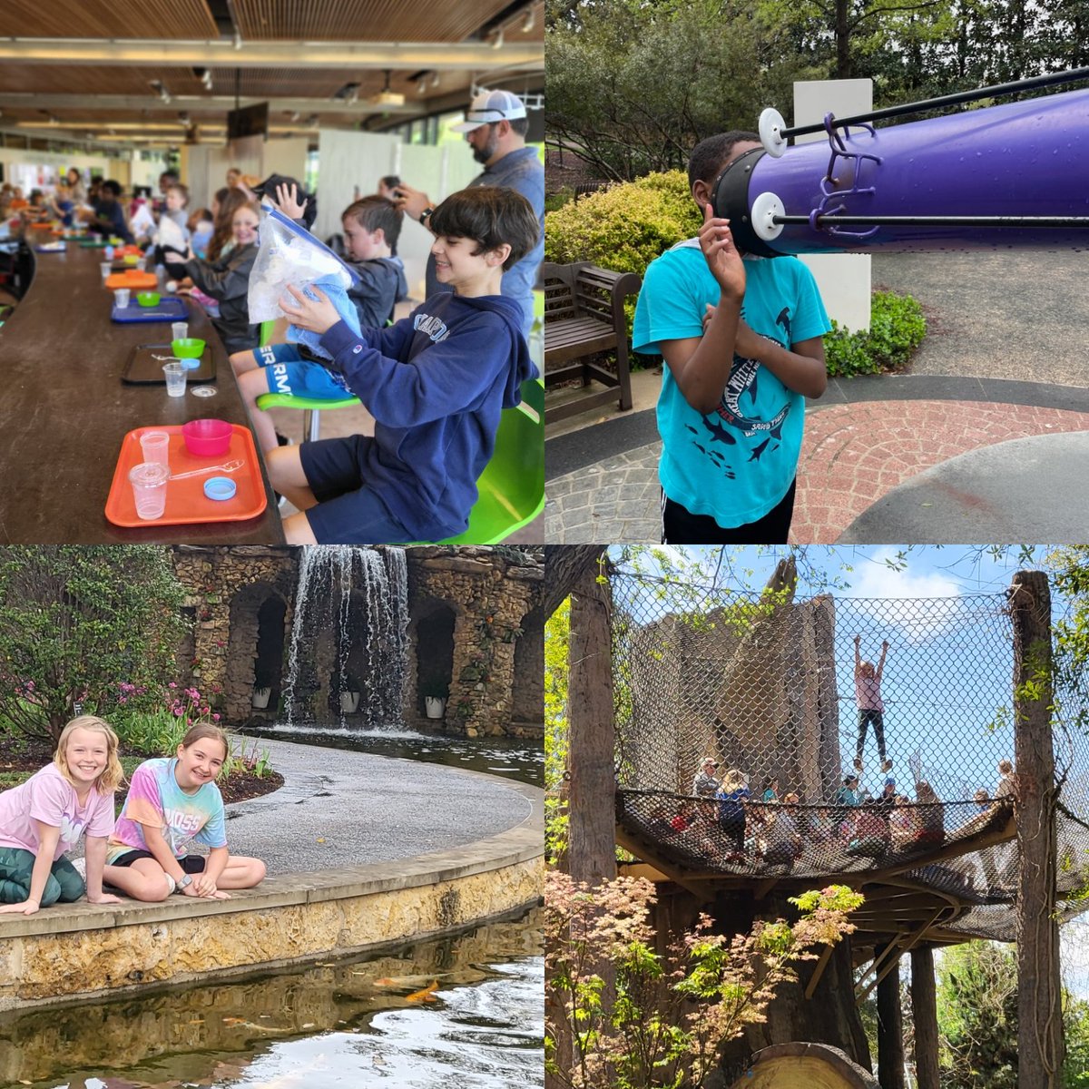 Today we experienced how wet the Texas wetlands are at the Dallas Arboretum. It was a soggy morning but a beautiful afternoon!
@josevegaMHE @dallasarboretum 
#levelupMHE