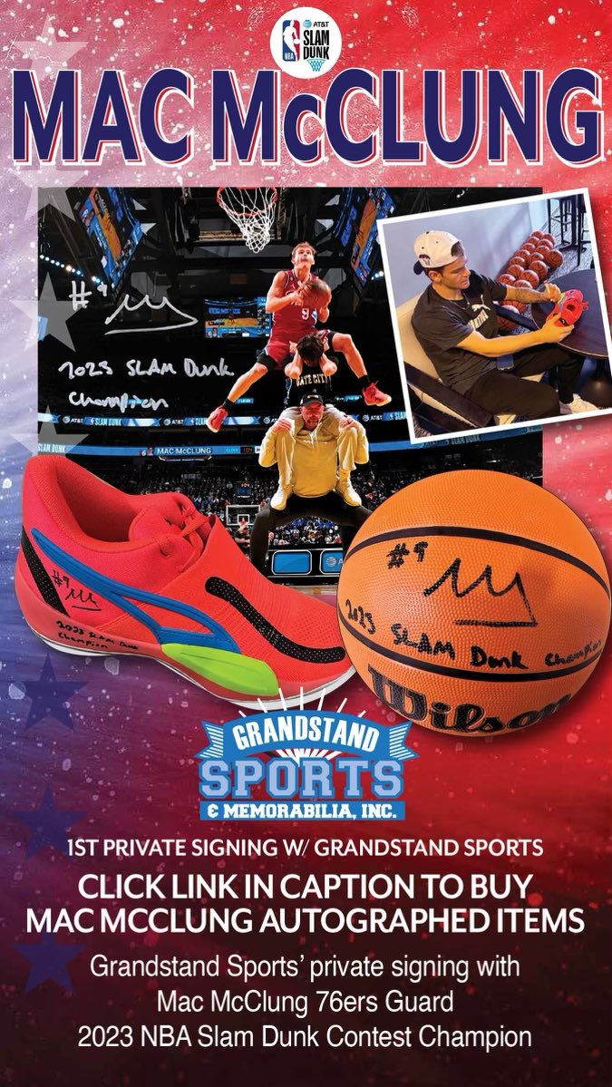 McclungMac's tweet photo. Purchase Mac McClung Slam Dunk Contest items here. https://t.co/sA2DSLYw9s https://t.co/XCjJYtljRE