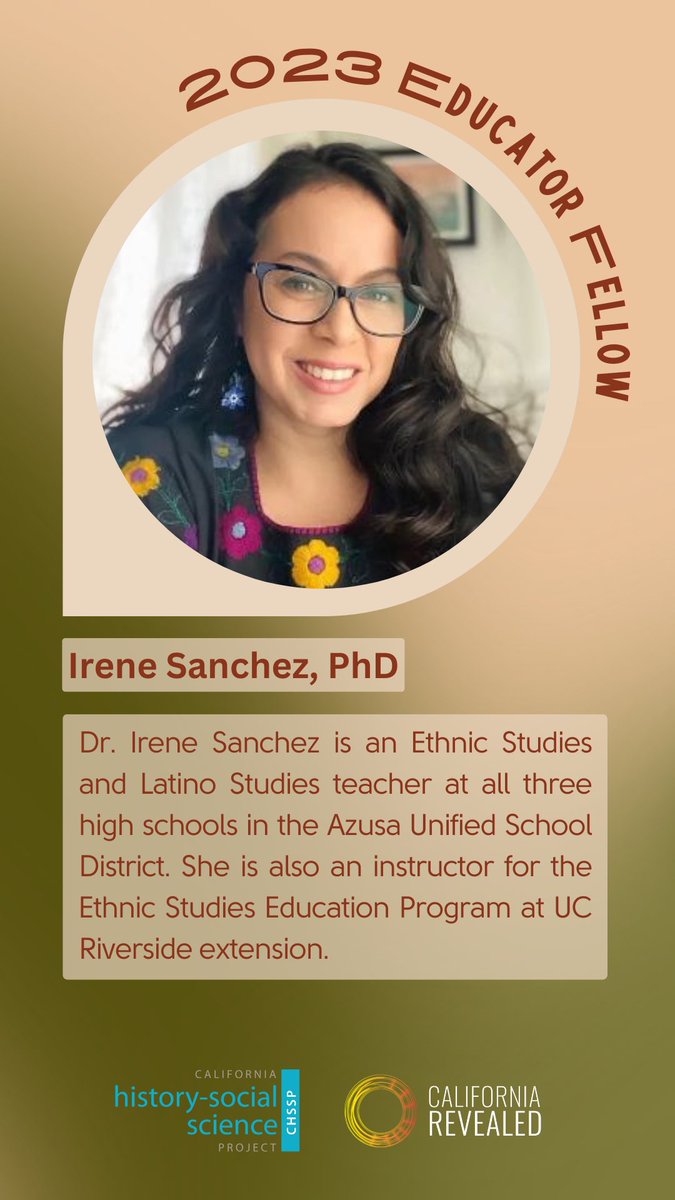 carevealed's tweet image. Meet our Educator Fellow, Dr. Irene Sanchez! ✨