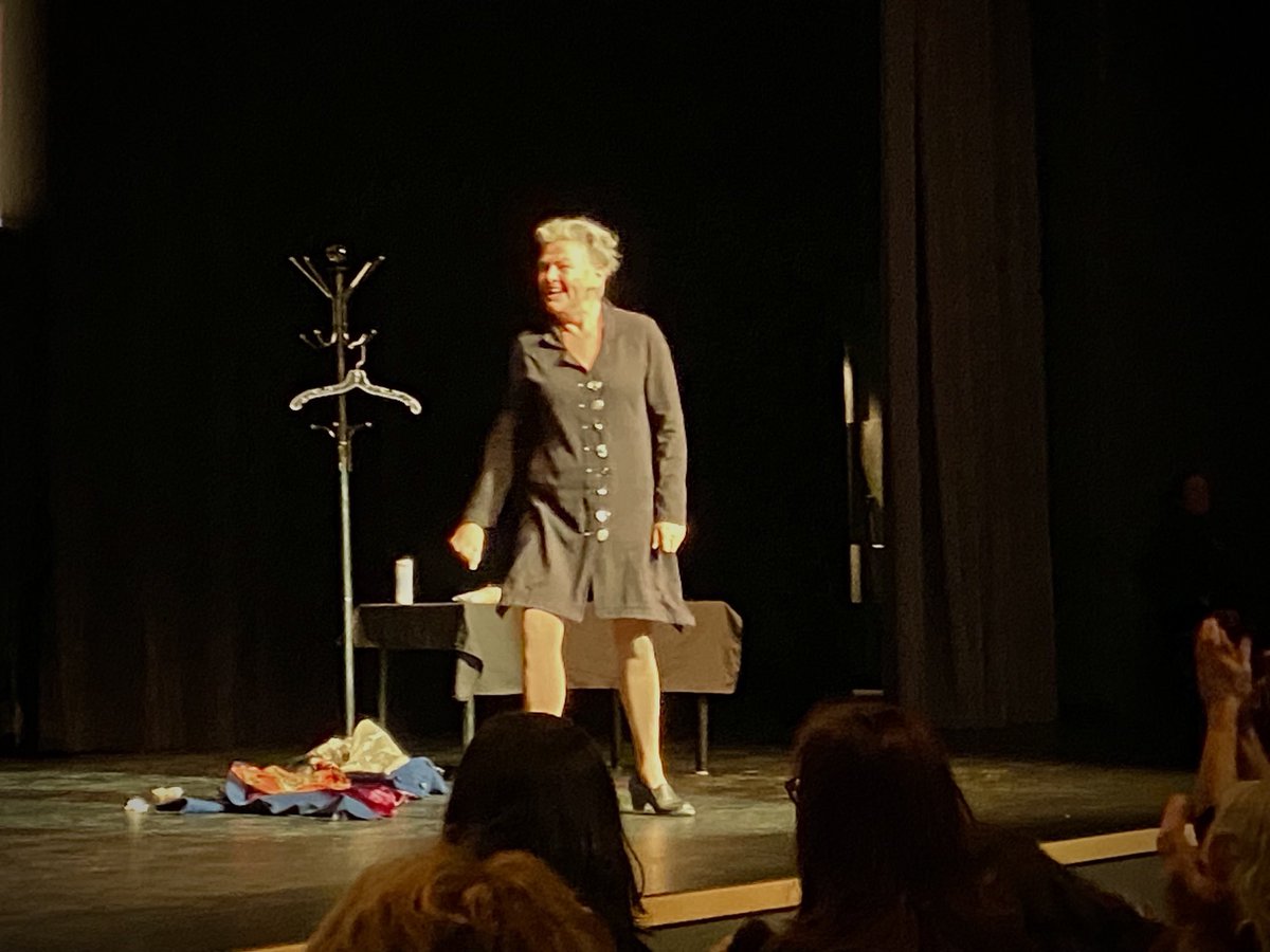 homewithlu's tweet photo. Fabulous evening of comedy with the inimitable Mary Walsh. @ACT_Ottawa #MaryWalsh #cdnculture #comedy #cdncomedy https://t.co/jE72Nfdeca