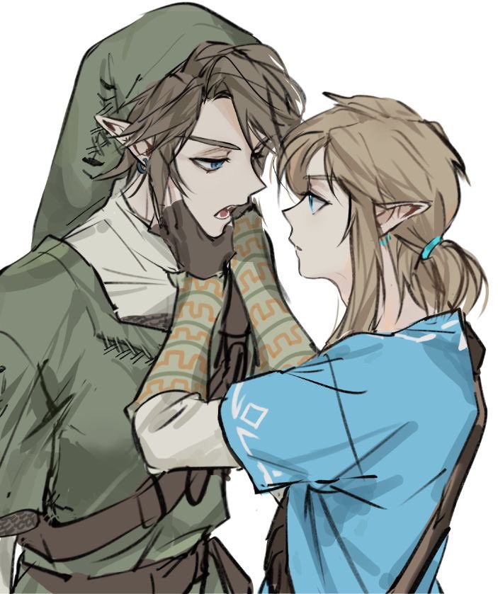 LegendHeroLink1's tweet photo. “ Are those permanent..” @HerHyrulianHero https://t.co/nTIIm8zGEI