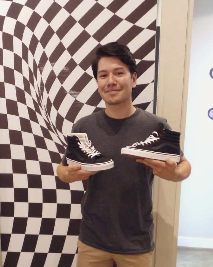 Vans_Py's tweet photo. @Tobiasguzman13 encontró su SK8-Hi pérdida. Gracias a todos los que se preocuparon 🫶🏼 https://t.co/KuoPZ29EQK