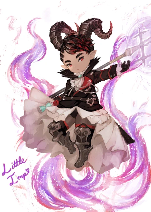 I feel like my best kept secret is that I really love drawing lalafells 