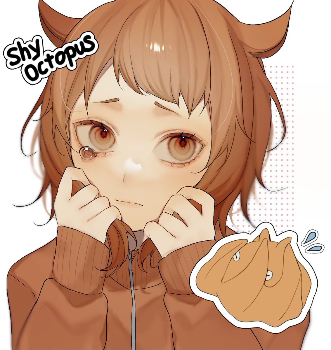 メンダコちゃん
 #イラスト
