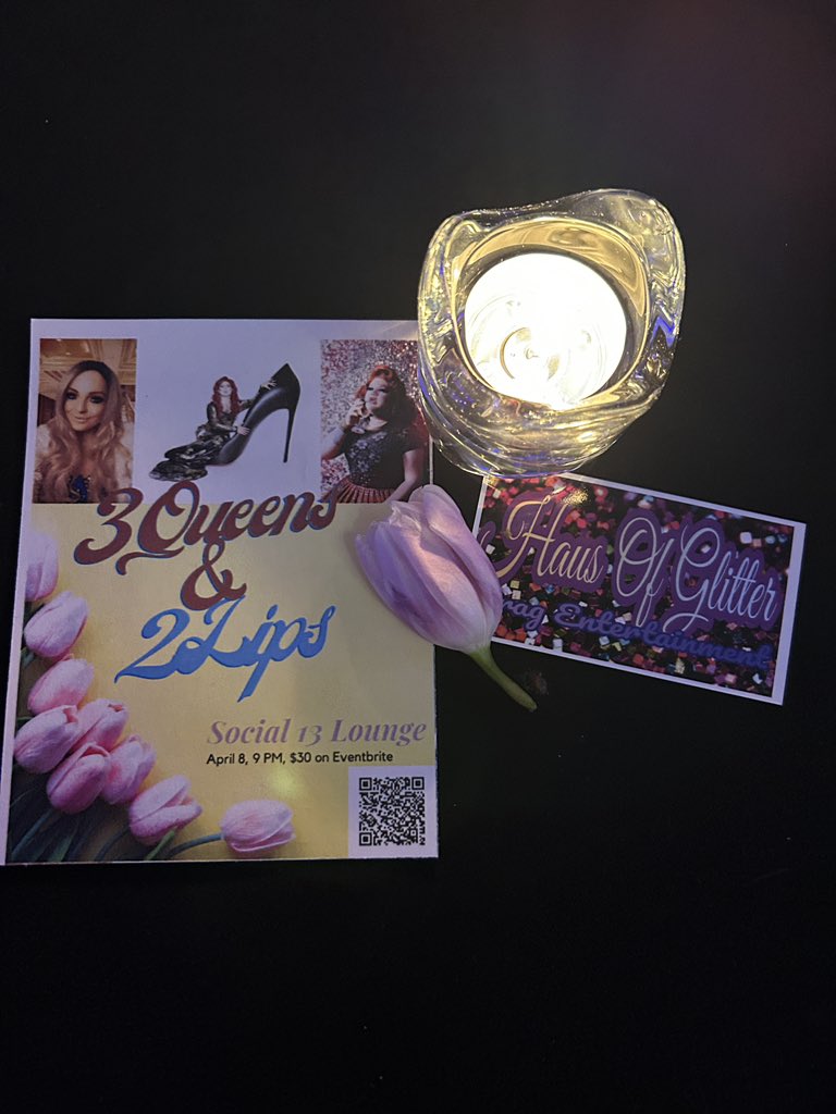 SabbySamuel's tweet photo. Come play! April 8, 9pm at Social 13. Tix on Eventbrite for 3 Queens &amp; 2Lips. The world needs all the fun, love and GLBT amplification it can get! @LCkua @UnitedWay_CA @RDCommunityFdn #yqf https://t.co/8NHvarQpTh