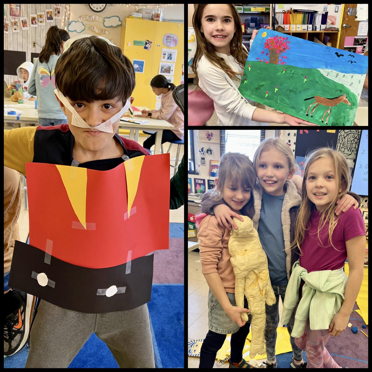 With Spring  Break near, energy is high and so is fun creativity!