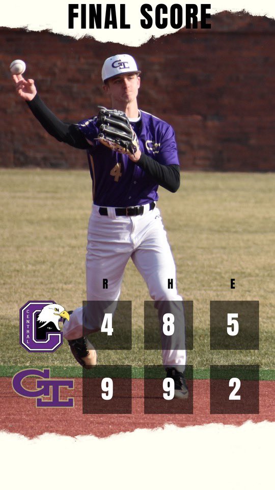 GISHbaseball's tweet photo. Both Varsity and JV get wins tonight against Omaha Central. JV wins 10-0 in five innings. https://t.co/9qGkeOyREP