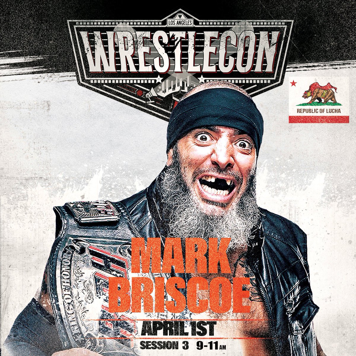 LuchaBrothersmx's tweet photo. ⭐️WRESTLECON MEET &amp; GREET SCHEDULE!⭐️

Session 1 Lucha Bros + Mark Briscoe: 9a -11:30a

Session 3 Mark Briscoe 9a -11a
Session 3 Lince Dorado 10a-12p
Session 3 Lucha Bros + Alex 12p-2p

⭐️Presale tix at 20% off:
https://t.co/iy2kved0t6
⭐️Session 3 day pass available! https://t.co/dkTBff1WjZ
