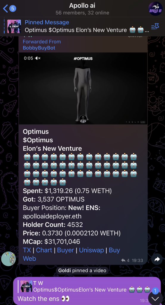 Apollo_ERC20's tweet image. The #Apolloai deployer is the wallet to watch out for 👀

etherscan.io/address/0x61b0…

1. Dextools paid for 
2. Eth trending paid for 
3. Bought back #Optimus

We are just getting started at $Apollo