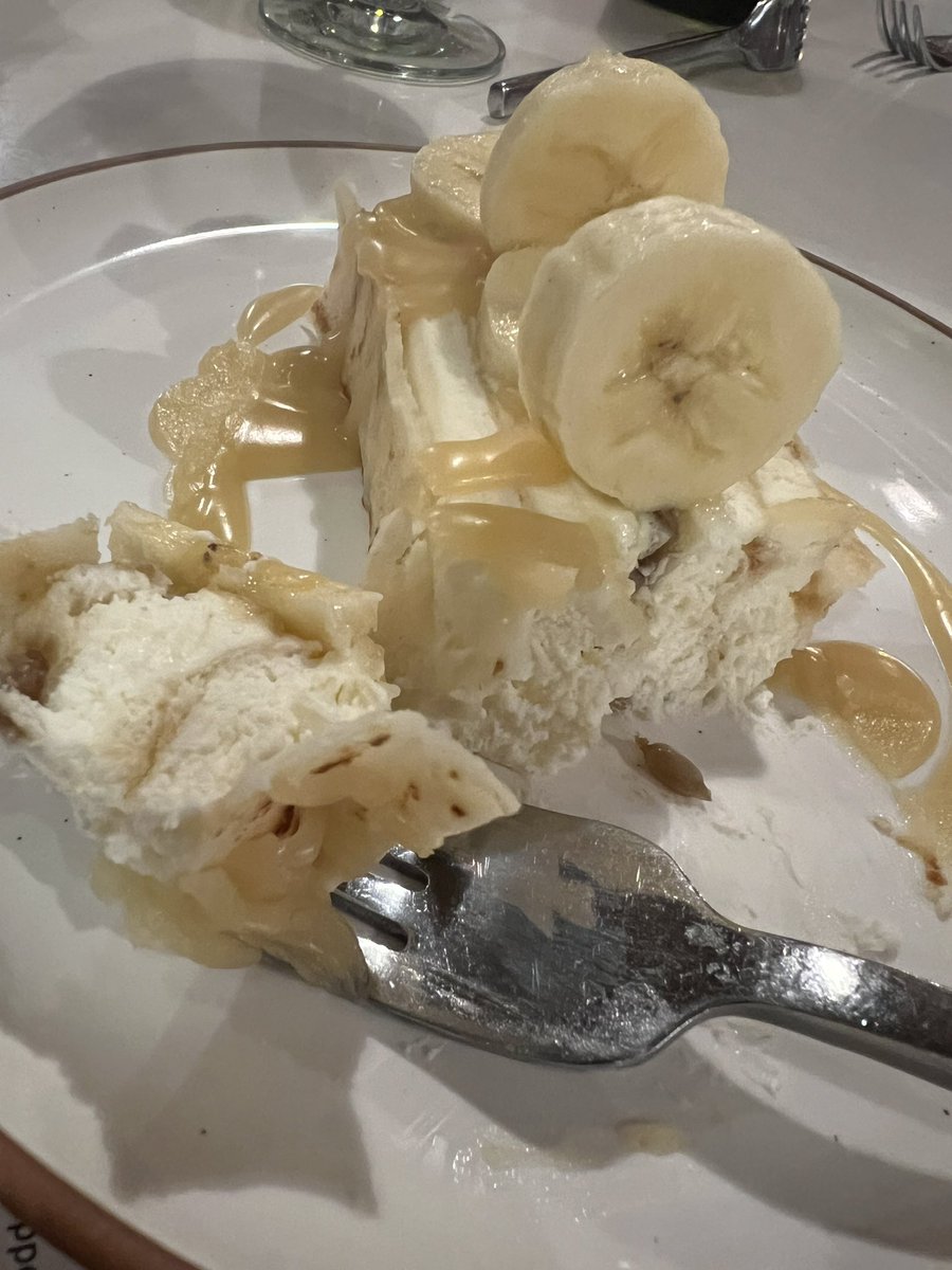 mycowboylogic's tweet image. Confessions of a #lefse purist…lefse cake layered with whipped white chocolate and stuff at Huckleberry House in Bismarck is AMAZING! But still…no Nutella 😳😁 #lefsechat