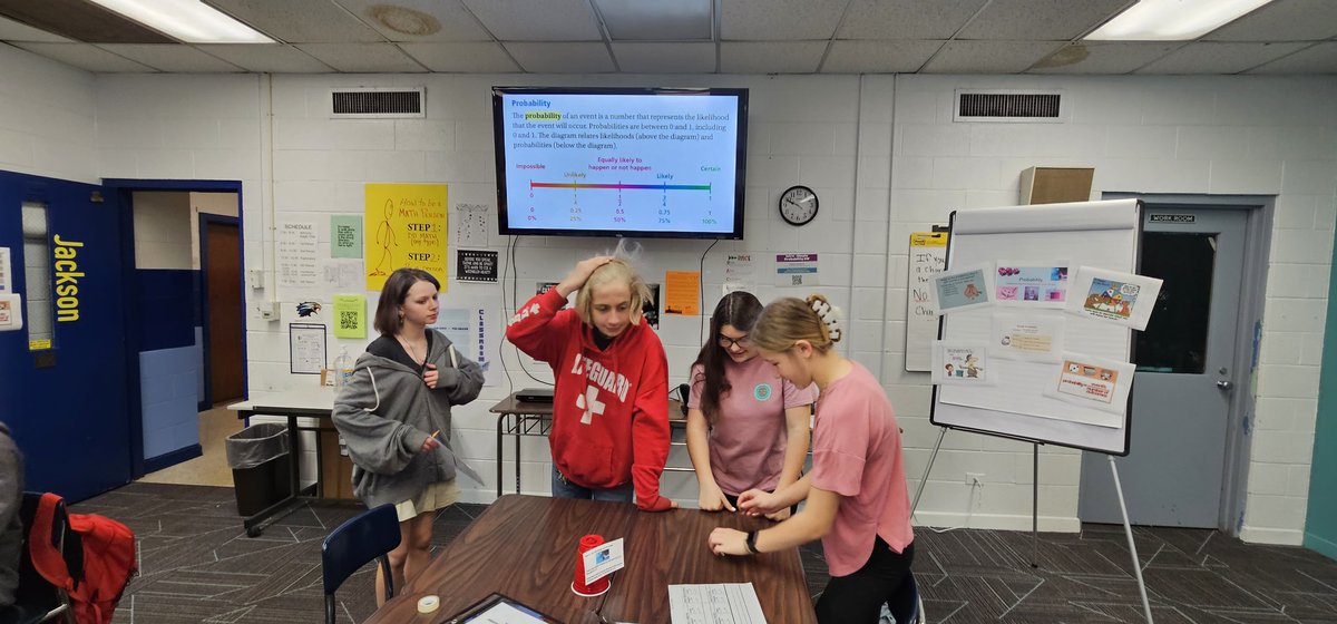 Gamification is a hit with students at @ErwinMiddle who are learning probability thru play in Rowan-Salisbury Schools.] #JoyintheClassroom