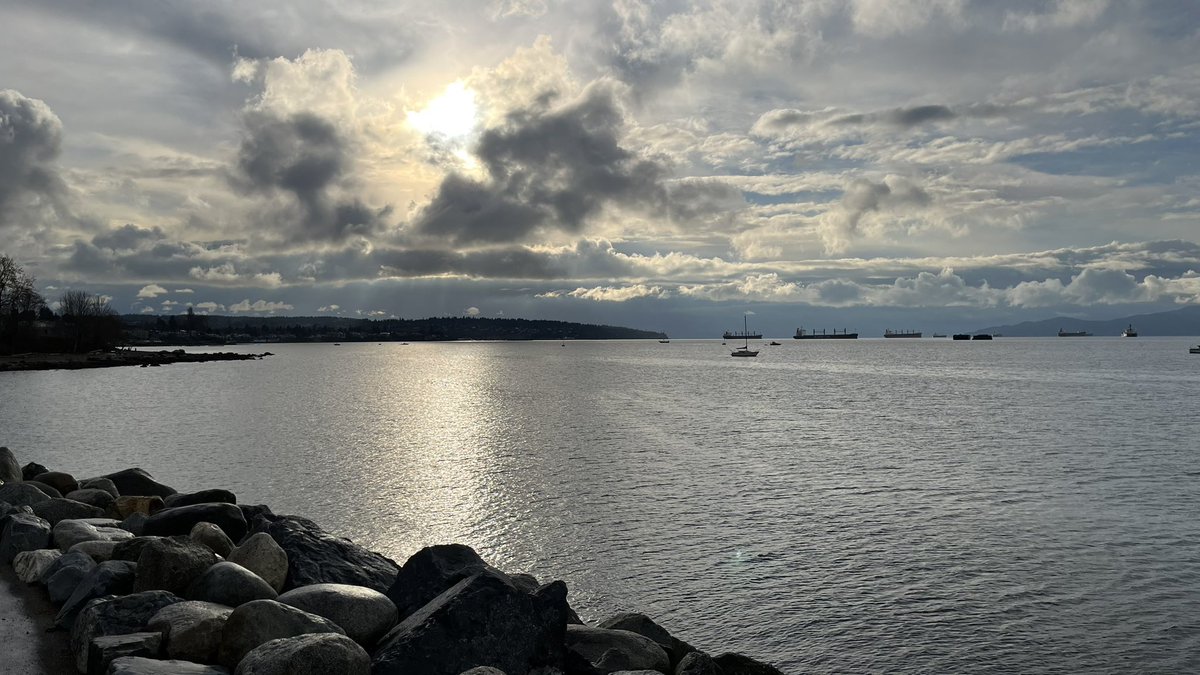 Dramatic clouds over Vancouver when out for a walk #clouds #sky #Vancouver  #VancouverBC