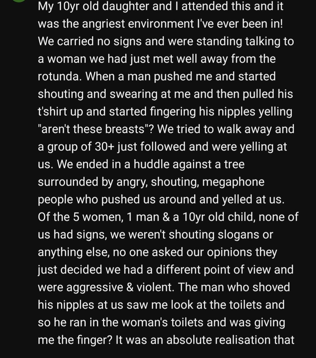 An account from what happened to a Woman and her 10yr old daughter in NZ today. Utter Horror! 1/3