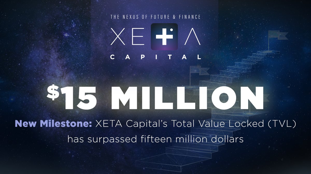 XETALLC's tweet photo. 🚩 New Milestone: $15 Million in Total Value Locked

➡️ https://t.co/ExYzj4KhRj

#passiveincome #defi #avax #TVL #X3TA https://t.co/RzGZGjlUe1