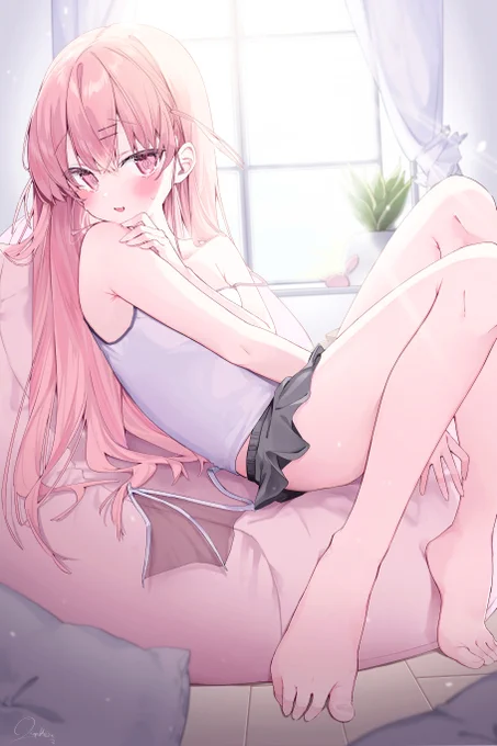 「今日は…まったり過ごしませんか?」「わ、わたし……と…」 