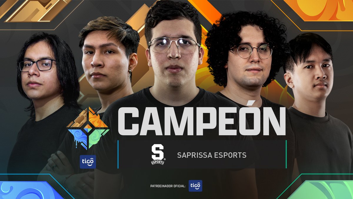 lvpcayc's tweet photo. 🏆🟪Felicidades a @SaprissaEsports que logra su tercer campeonato consecutivo de la Elements League Tigo 🟪🏆
🏆🟪Congratulations to @SaprissaEsports who achieve their third consecutive Elements League Tigo championship 🟪🏆
#ElementsLoL #TigoGaming https://t.co/fSH6BgBYlW