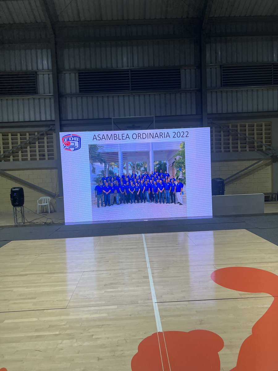 Todo listo ✅ para mañana para nuestrq Asamblea de Asociaciónes ⁦<a href="/FedombalRD/">Federación Dominicana De Baloncesto</a>⁩