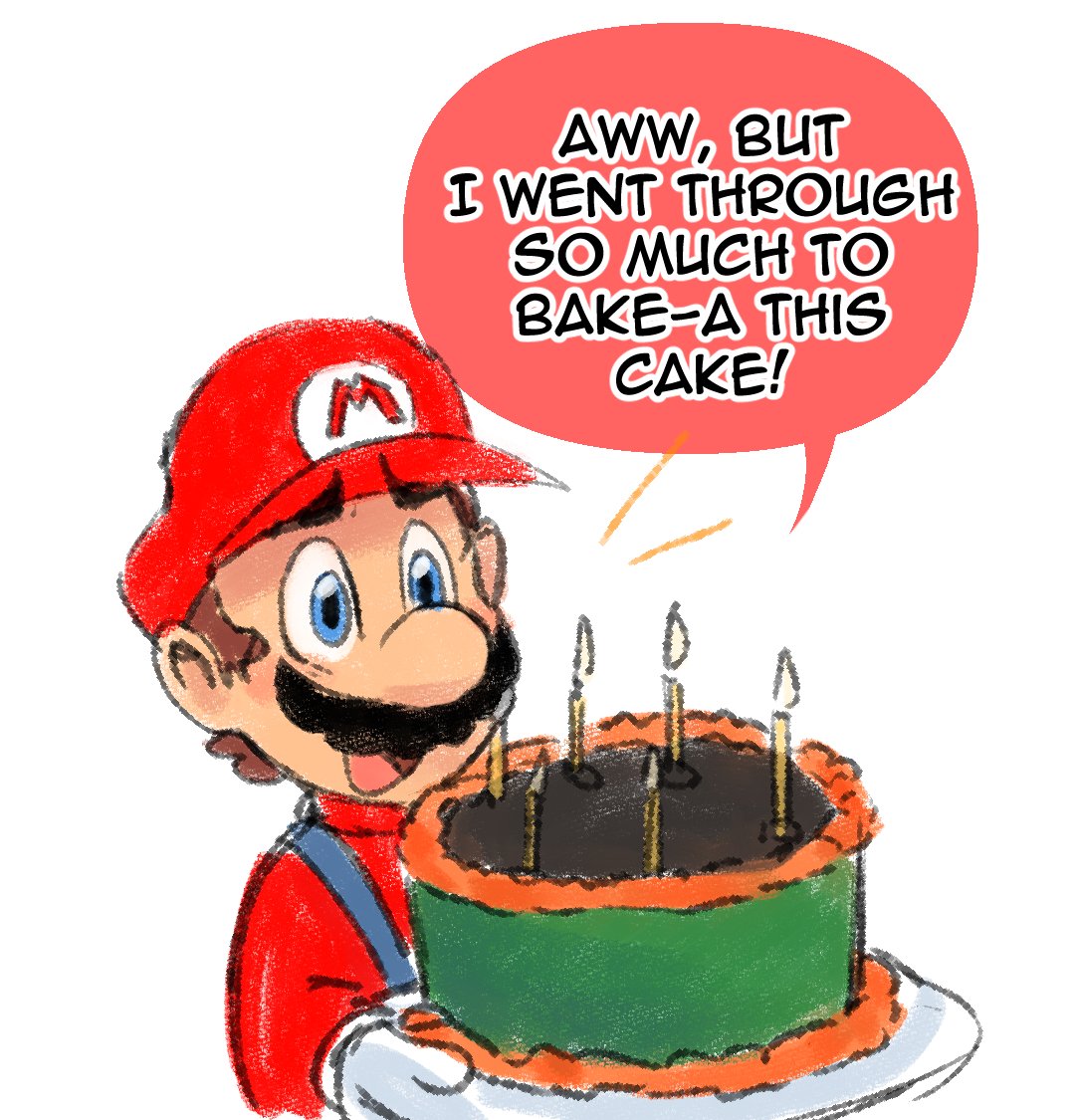 citruscrisp's tweet image. just a little doodle felt like drawing some wholesome stuff (based on what bowser says at the ending mario galaxy 2)
#bowser #mariogalaxy2 #bowsario #mario