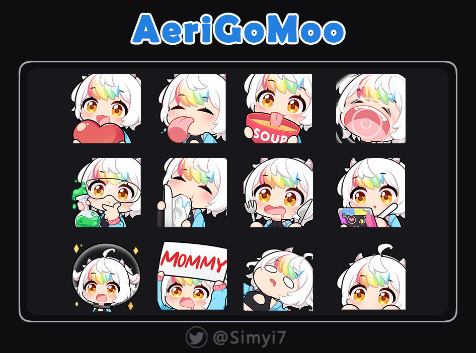Simyi7's tweet photo. ❤️🧡💛💚💙
#emotes #twitchemotes https://t.co/4EtxinTgUh