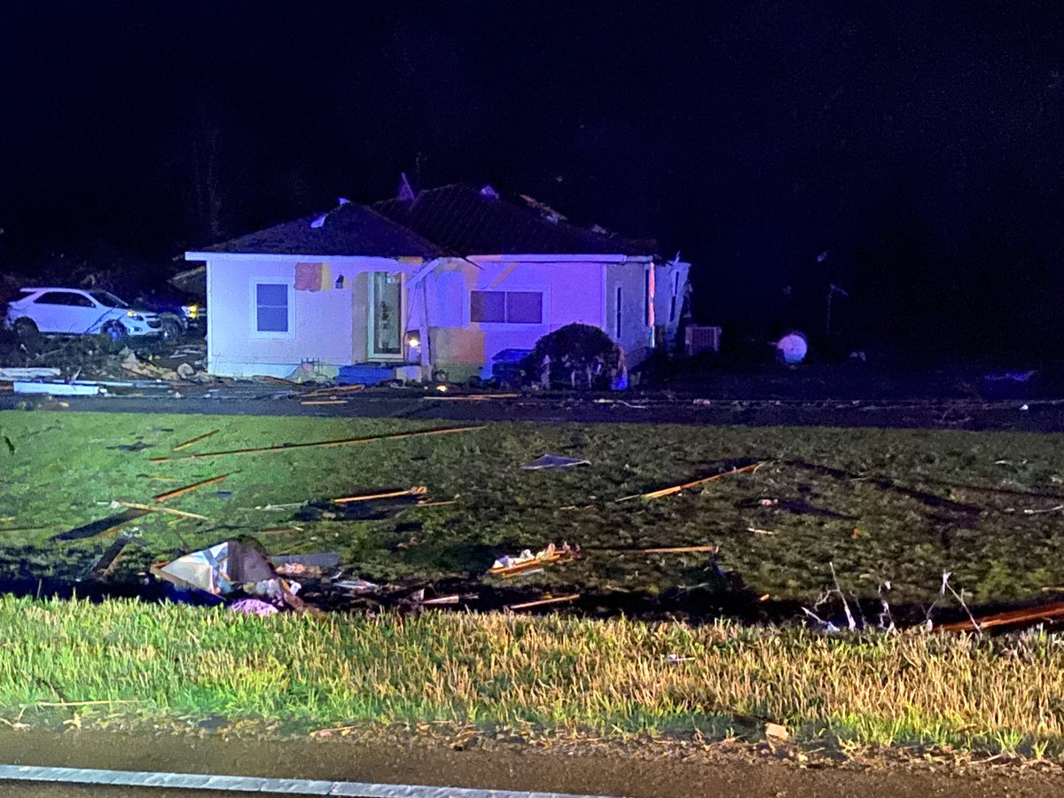 A tornado has touched down in Silver City, MS, in Humphreys County.  Highway 49W is congested at this time with emergency crews.  Please use an alternate route if possible.