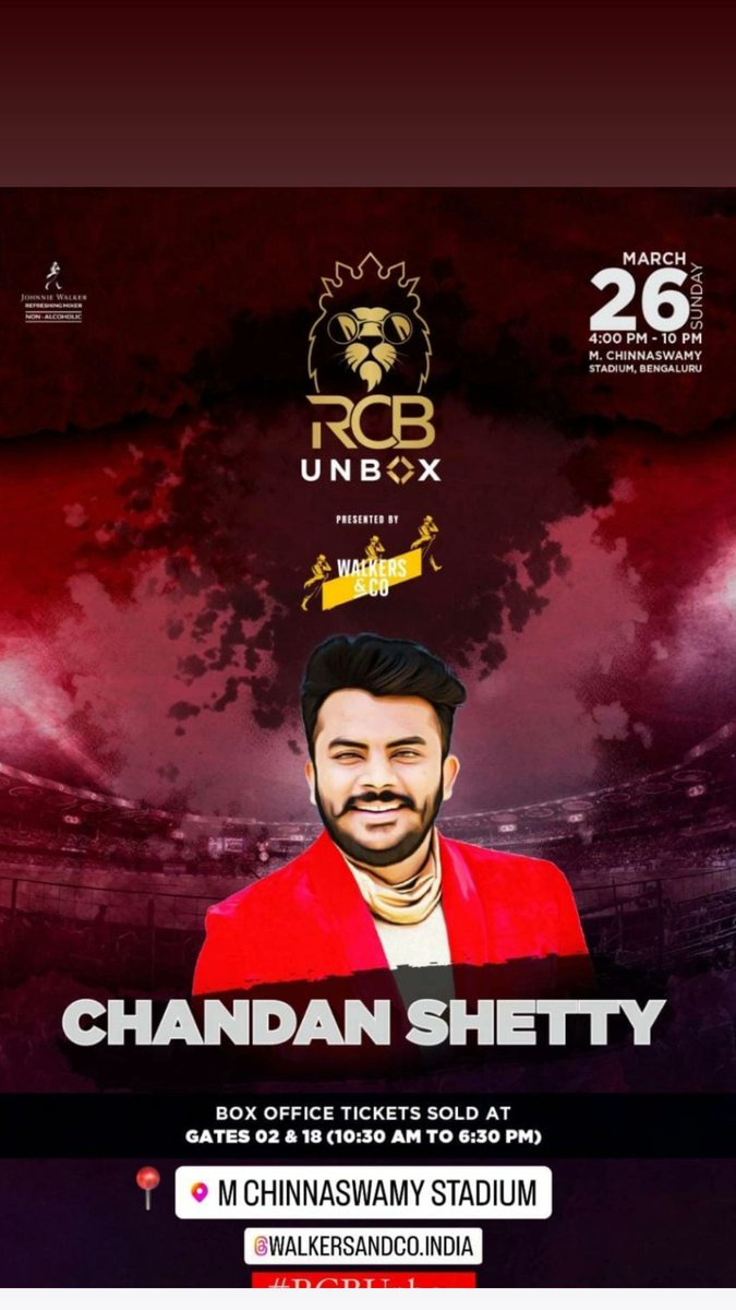 swamy_shree's tweet photo. #chandanshetty #RCB https://t.co/8Ga0eGVDFy