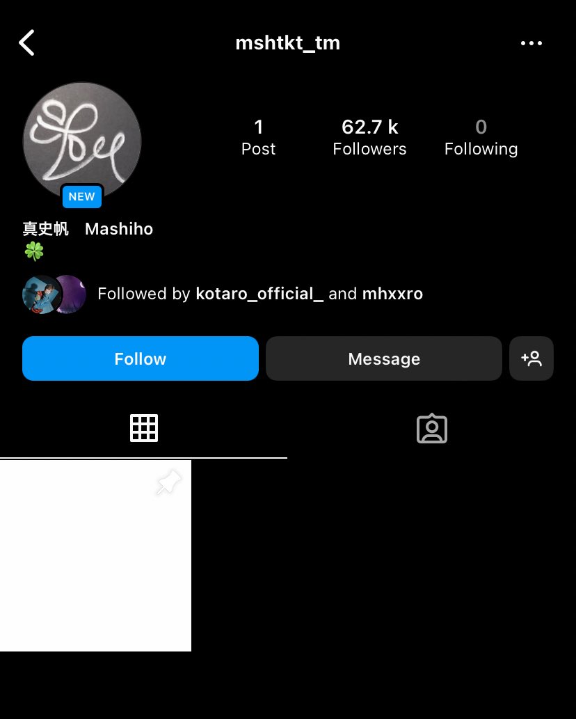 mashihokun_'s tweet photo. mashiho finally open an instagram account 😭💛 https://t.co/lboJVESS2H
