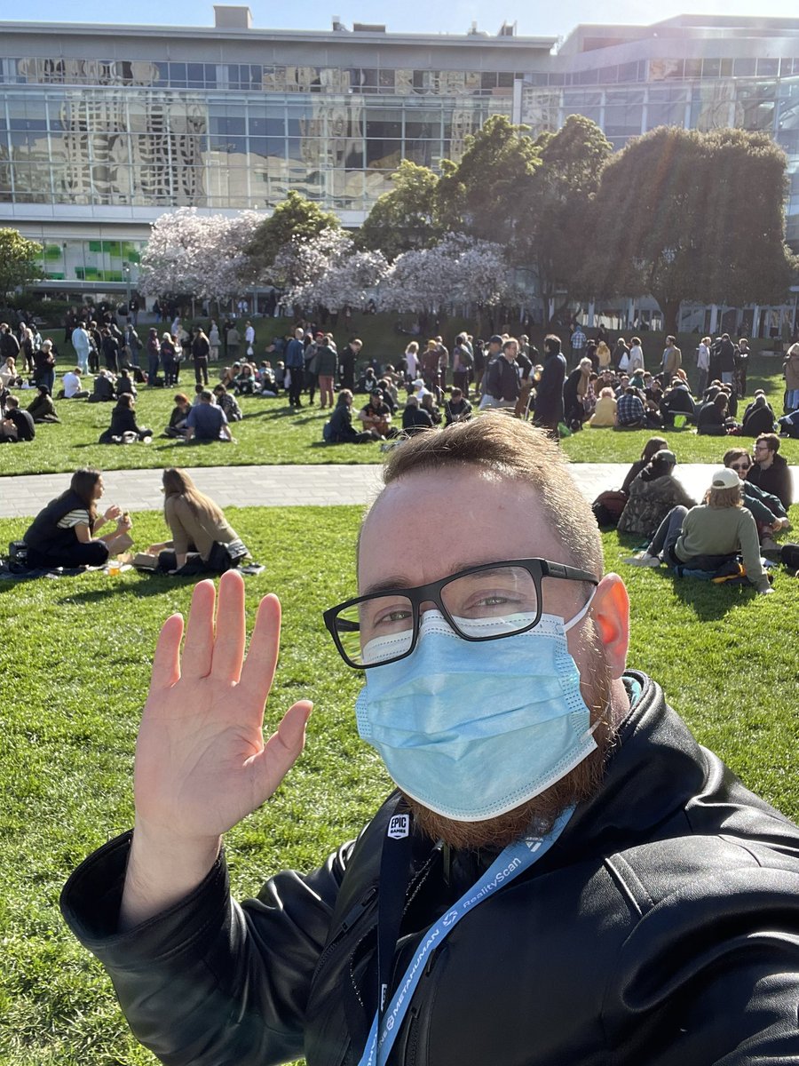 PixelArtist's tweet photo. Happy GDC, y’all! Thanks for all the memories and hello to new friends! Take care of your mental health these next few days as that post-party depression kicks in! https://t.co/9OKKOedn4T