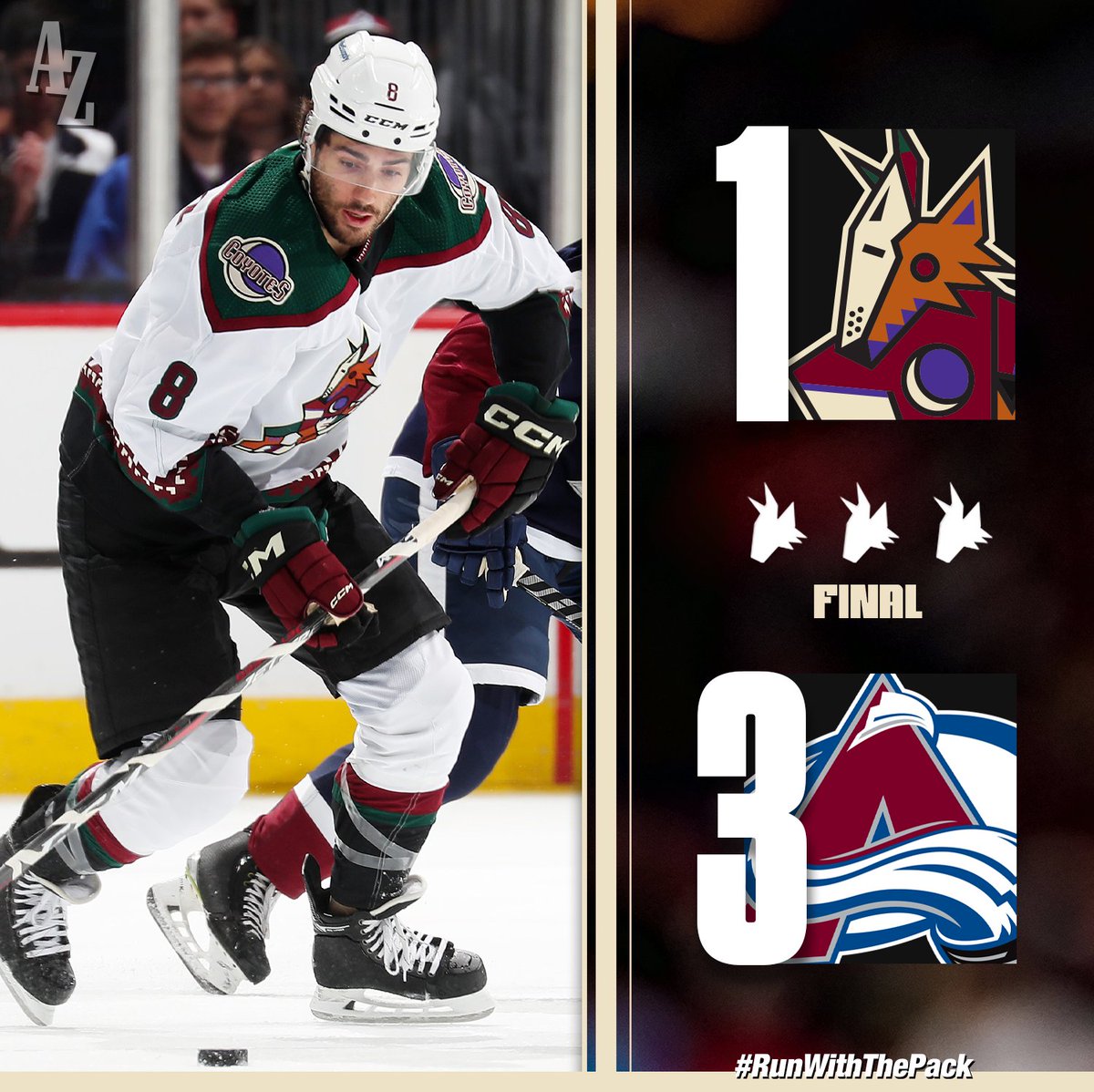Arizona Coyotes on Twitter: "Final."