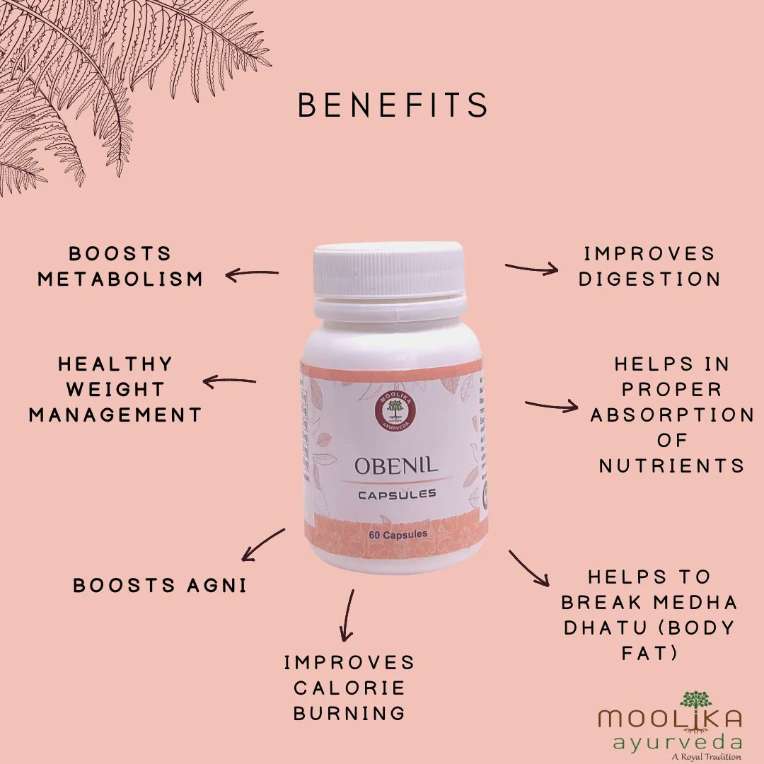 ayurveda_help's tweet photo. OBENIL Capsules with Guggulu for a healthy weight management - Benefits  #ayurvedaweightloss #weightlosscapsule #weightlosscapsules #ayurvedicweightlosstreatment #ayurvedicweightloss  #ayurvedicweightlossmedicine #ayurvedicweightlosspills  https://t.co/Yy0gDEKRSm https://t.co/SOU8XtecJt