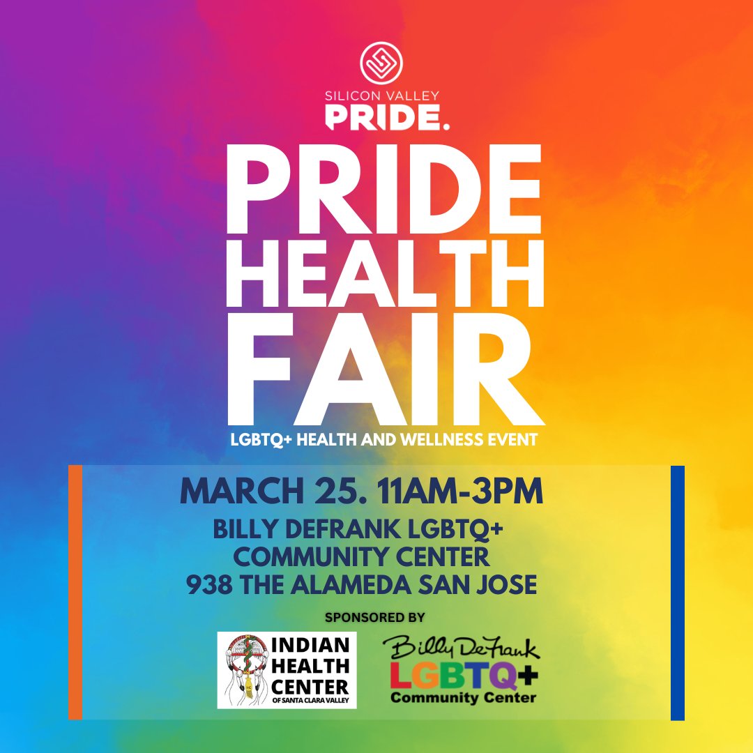 SJPrideHC's tweet photo. TOMORROW! Come say hi at the Pride Health Fair!
We'll be talking about our club, the shaky relationship of hockey &amp; LGBTQIA+ communities, &amp; what we're doing to make it more inclusive/welcoming.

Doesn't hurt that we'll have Sharks/Pride prizes! 😉 https://t.co/EzkS34wXHf