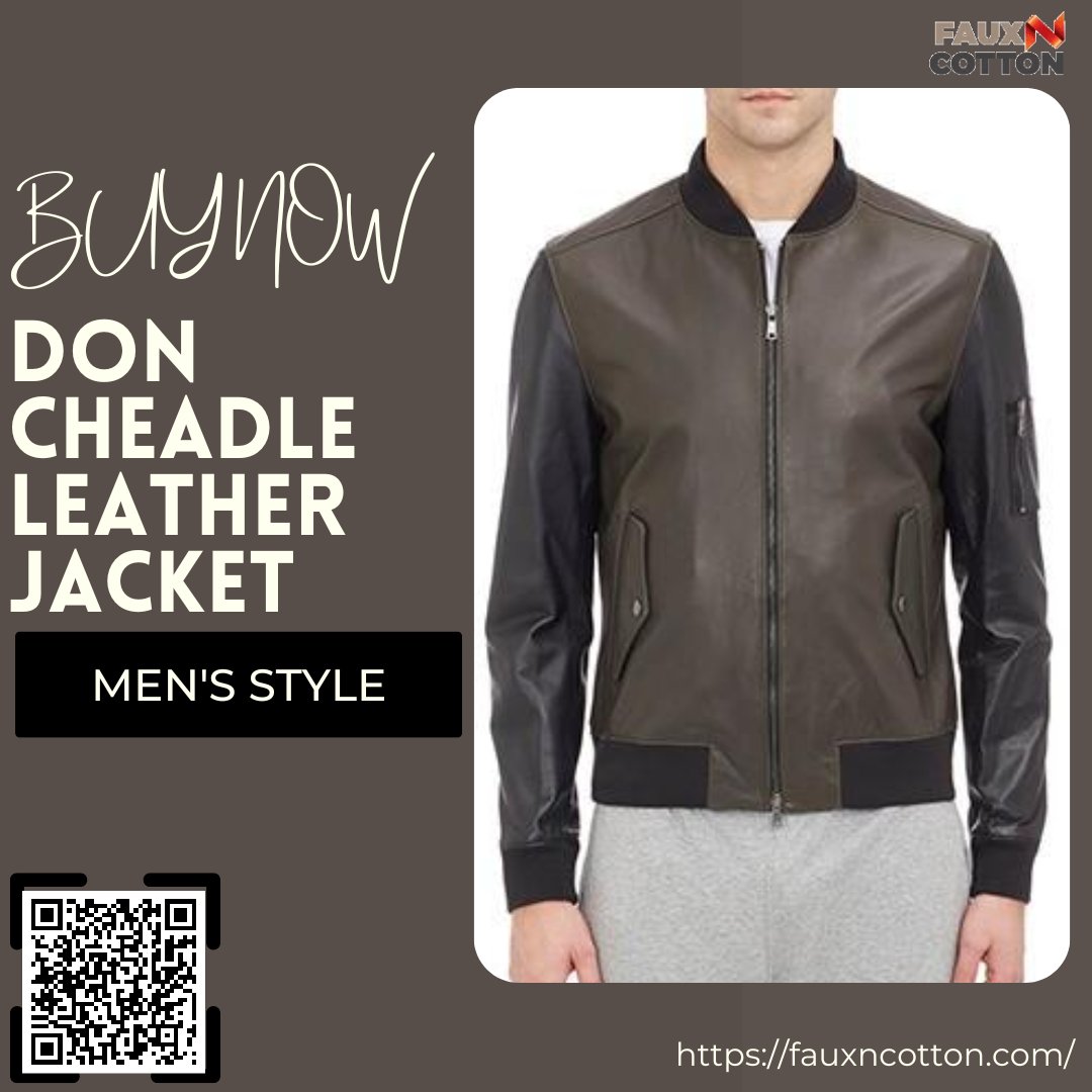 You Can Get The 'Don Cheadle Leather Jacket' Here With Free International Delivery, So Place Your Order Today. 
Product Link: tinyurl.com/3eczxw8t #apparel #clothing #collection #new #mensstyle #mensfashion #leather #jacket #outfit #outwear #winterclothing #shopping #winter