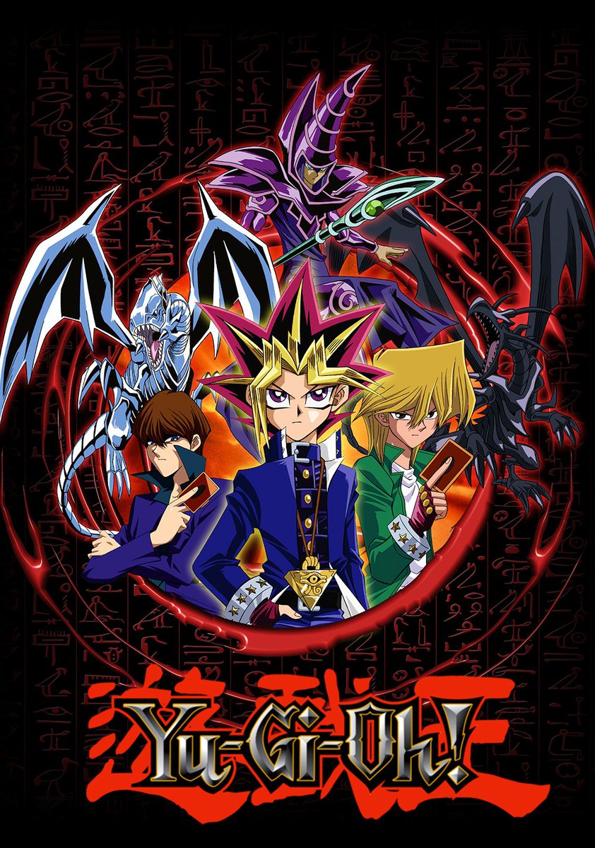 「Imagine the Yu Gi Oh characters playing 」|ChikoCheezのイラスト
