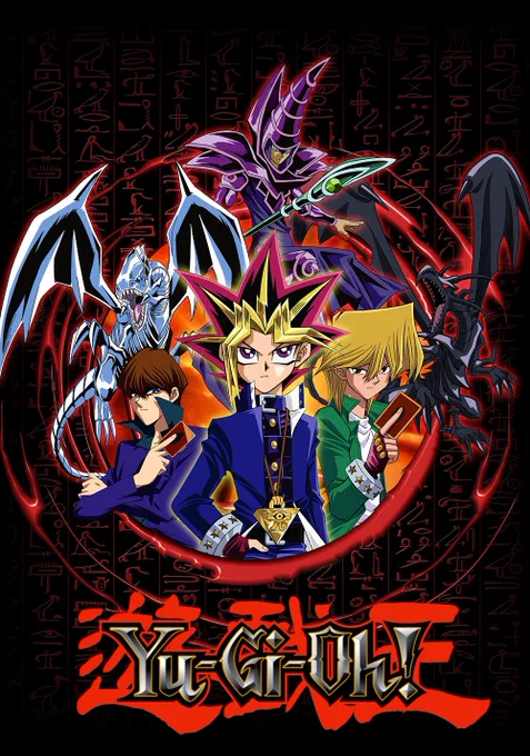 Imagine the Yu Gi Oh characters playing PokerJust shouting out every move and having the worst Poker faces 