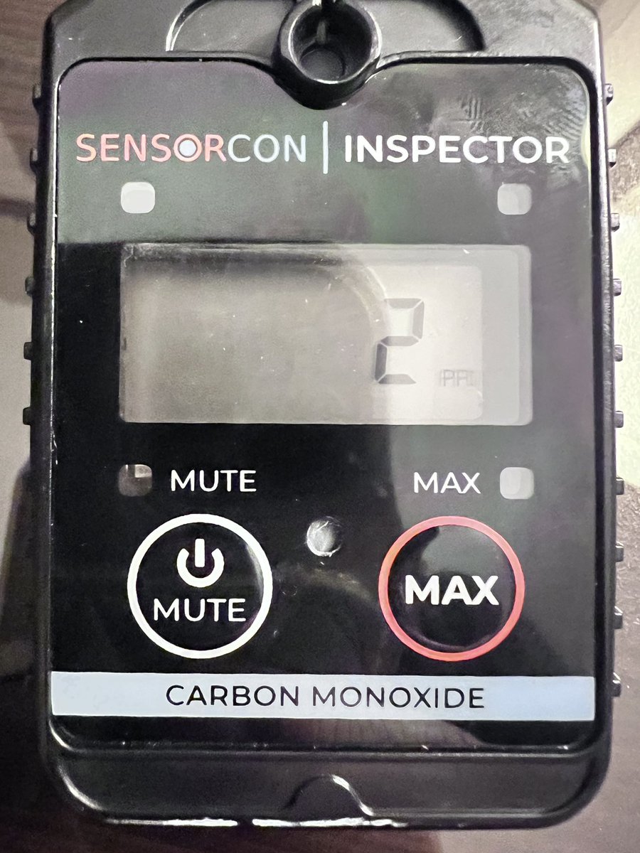 NCOAA's tweet photo. @JNNP_BMJ @MaxwellNgMD @lauramcw @IngridHoeritza1 @jonstoneneuro @AlanCarson15 Brain fog is also a common symptom of intermittent & chronic carbon monoxide (CO) poisoning. Home alarms only alert at 70 ppm but levels as low as 4 ppm can cause vague symptoms like brain fog. Get your homes & cars tested with a low-level detector like this. #NCOAA #COSafe https://t.co/UxTIjUDR90