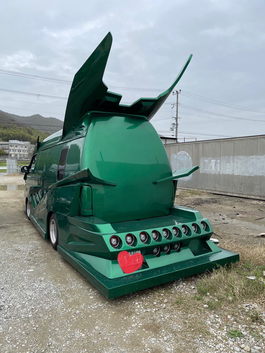本日の訪問車😊
#バニング
