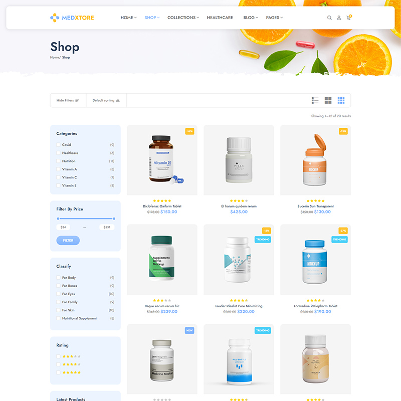 💊MedXtore – Elegant Pharmacy & Medical Elementor WooCommerce Theme
👉Intro Sale -- $19 ONLY - Limited Time
⛔️Save Now: 1.envato.market/medxtore
✅Live Demo: bw-medxtore.bzotech.com/intro/

#BZOTech #WordPress #Theme #MedicalStore #PharmacyStore #WooCommerce #Elementor #IntroSale #sale