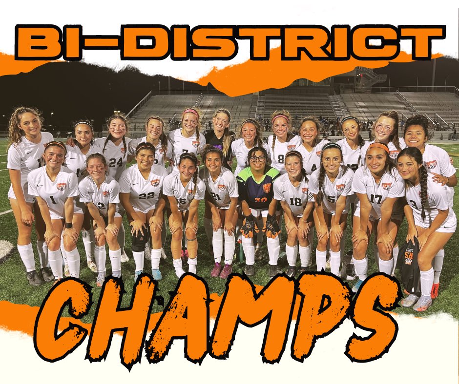 MVHSGS's tweet photo. The Panthers are your Bi-District Champions beating MacArthur 4-3.  Up next Area round of the playoffs. 

@brookepiperrr ⚽️⚽️
@GriggsMykelti ⚽️
@isa_bellamia04 ⚽️
Cari Schott 🅰️🅰️

#allgasnobrakes

@HighSchoolMV @PantherSportsMV https://t.co/X0AB9s10eA