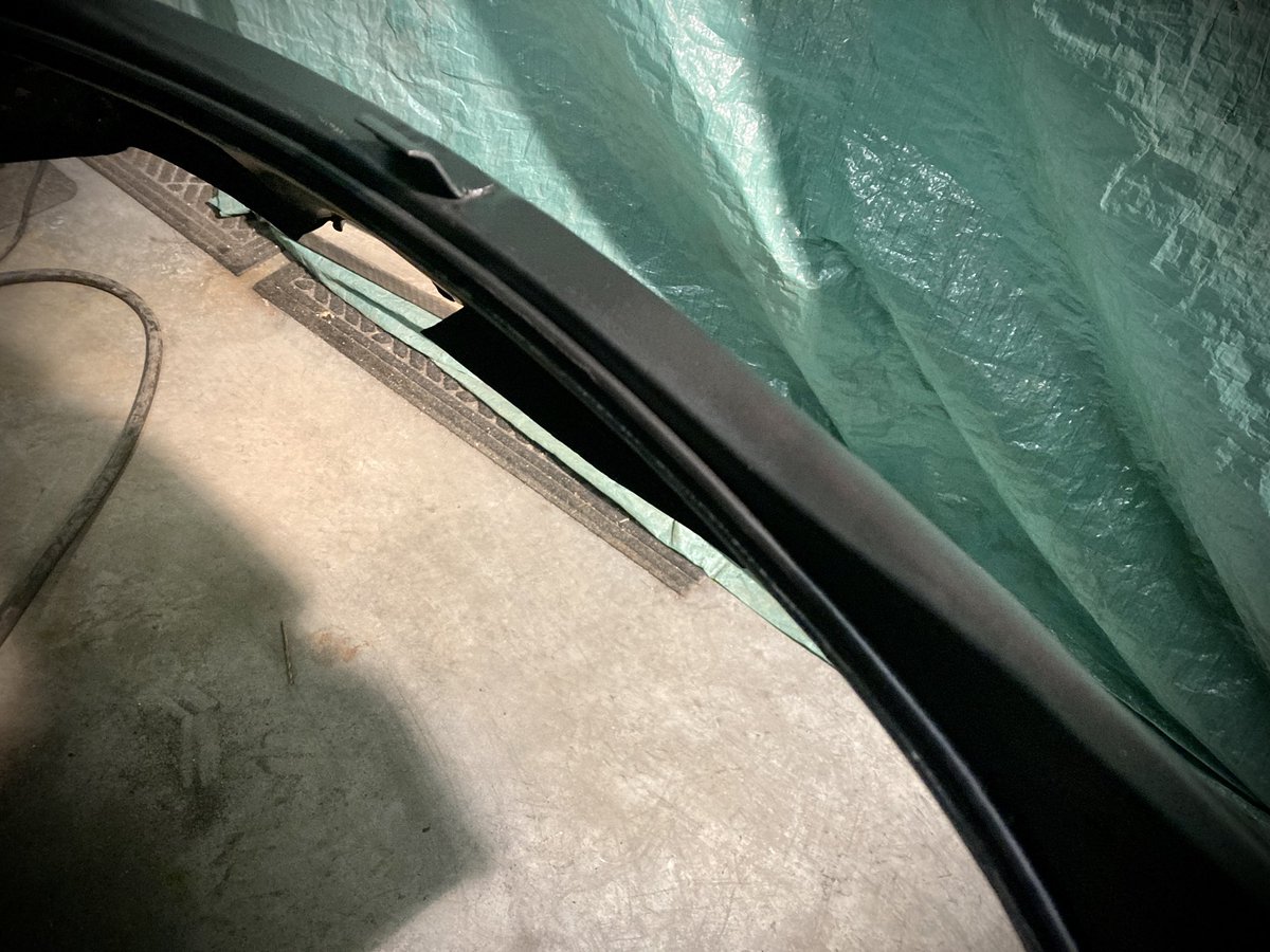 thebugnut's tweet photo. Took some time tonight to improve the welds for the inside channel in the engine bay. The channel that was welded onto the replacement apron was less than impressive. It’s looking much better now. 

#Suoer71 #SuperBeetle #VWBug https://t.co/OEQKyHb633