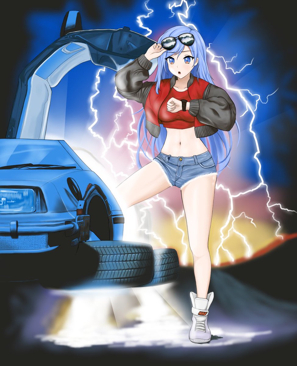 711_pan's tweet photo. @chaesuart's Minah is by far my favorite artist OC. When it comes to sneakers, the Nike MAGs from BTTF2 is the holy grail. Here's my tribute ❤️ https://t.co/ZwMcY9mpsC