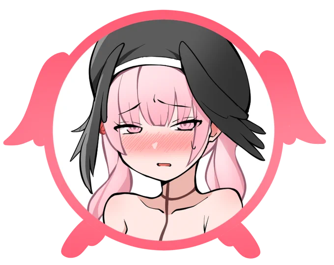 これは大事なところを隠すために描いたコハルちゃん2号 