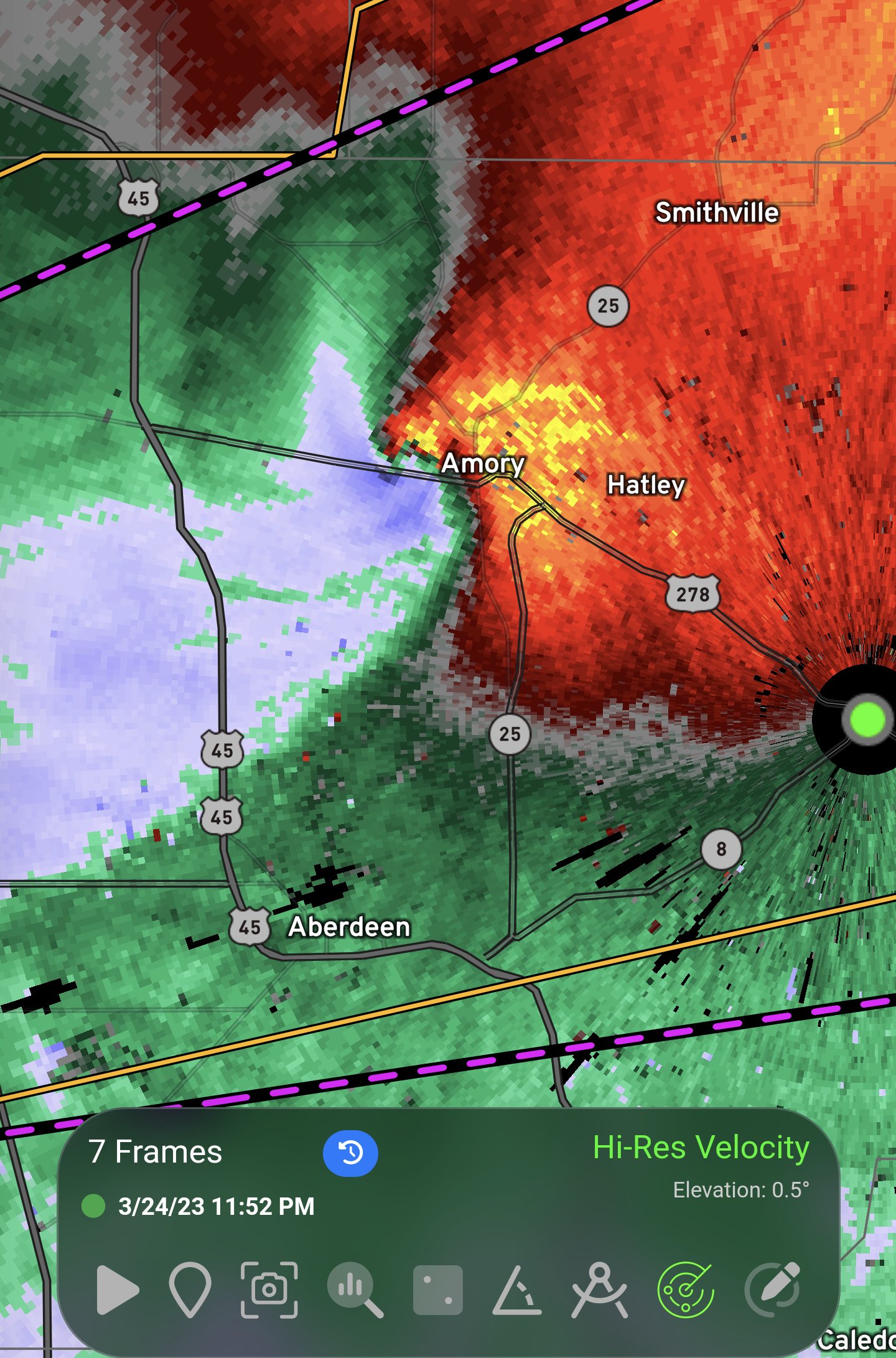 Ryan Hall, Y’all on Twitter "🚨Tornado EMERGENCY continues for Amory MS