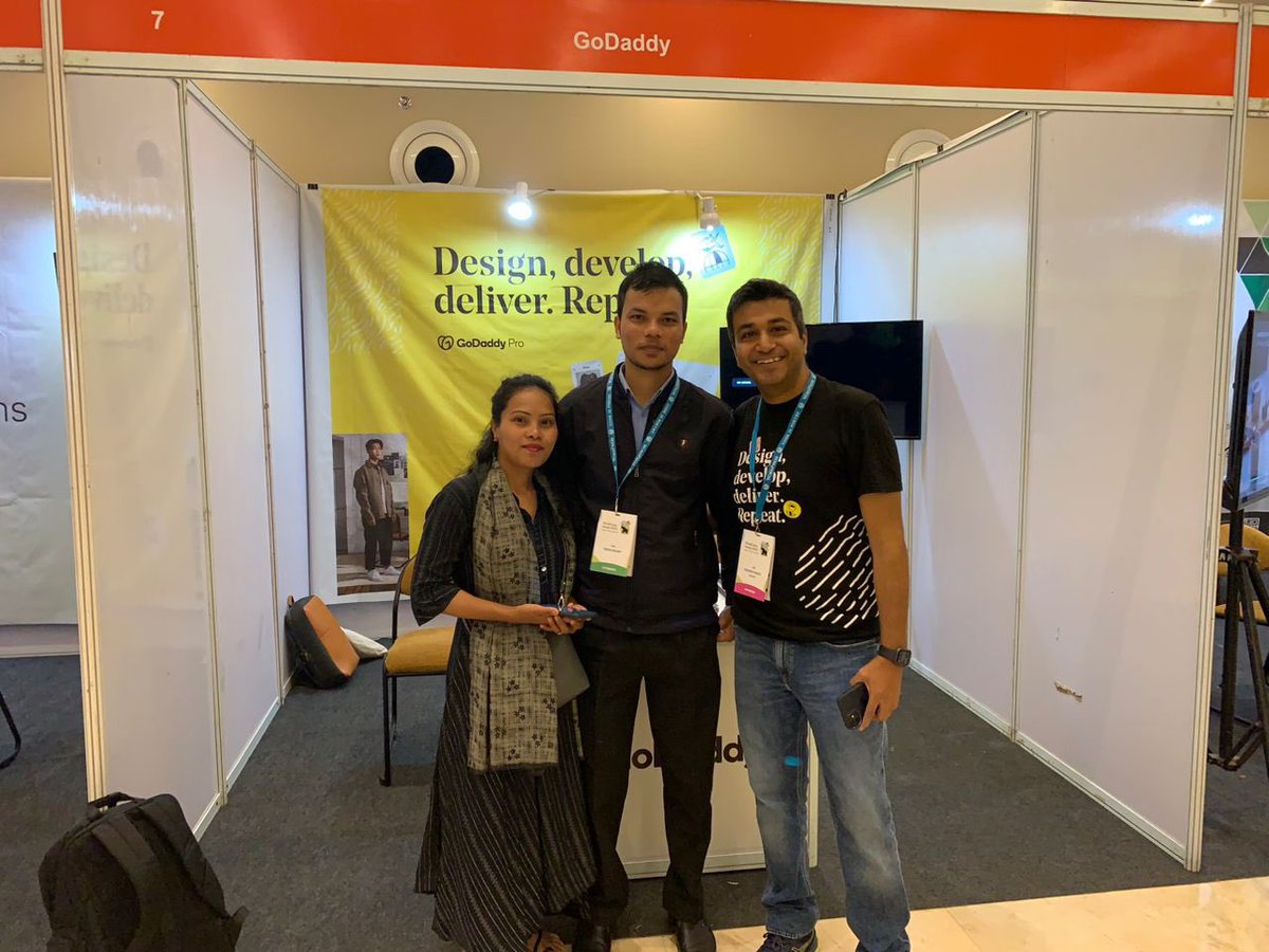 gauravnakul's tweet photo. Back at #WCKerala after 4 years . Thanks to @mbigul and #wckerala team for bringing us all together . This is going to be a great day . Meet us at the #GoDaddypro booth if you are around .  @TremiDkhar https://t.co/7H9uYrxms2