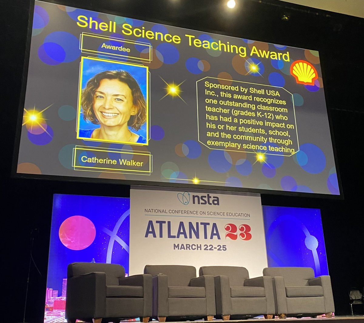 rbwalaska's tweet photo. I am so happy for and proud of @BioEngWalker. She is the 2023 National Awardee for the @NSTA @Shell Science Teaching Award. This involves a written application, 30 minute video &amp; full day in person visit. Always amazed at what she does for @ASDschools kids. @ASD_STEM #NSTA2023 https://t.co/cnX0ZTUECa