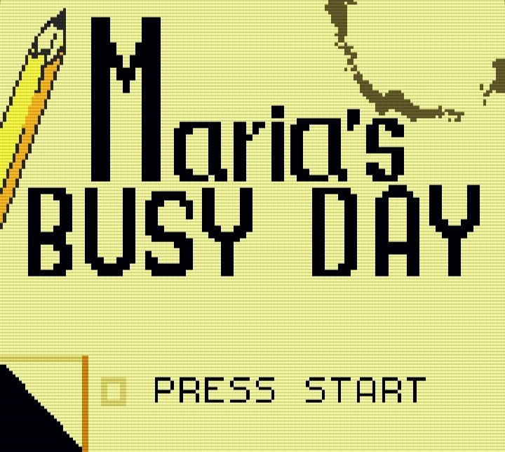 ChewyChan2's tweet photo. Me and my friend @MrHorem started to make a homebrew GBC game recently.
It's a spicy point and click adventure about caffeine addict office gal
Stay tuned, demo gotta be ready soon.

#GBC #GameBoy #GameBoyColor #gamedev #RETRO #RETROGAMING #RetroGame #8bit #GBStudio #pixelart https://t.co/882a1VgIJB
