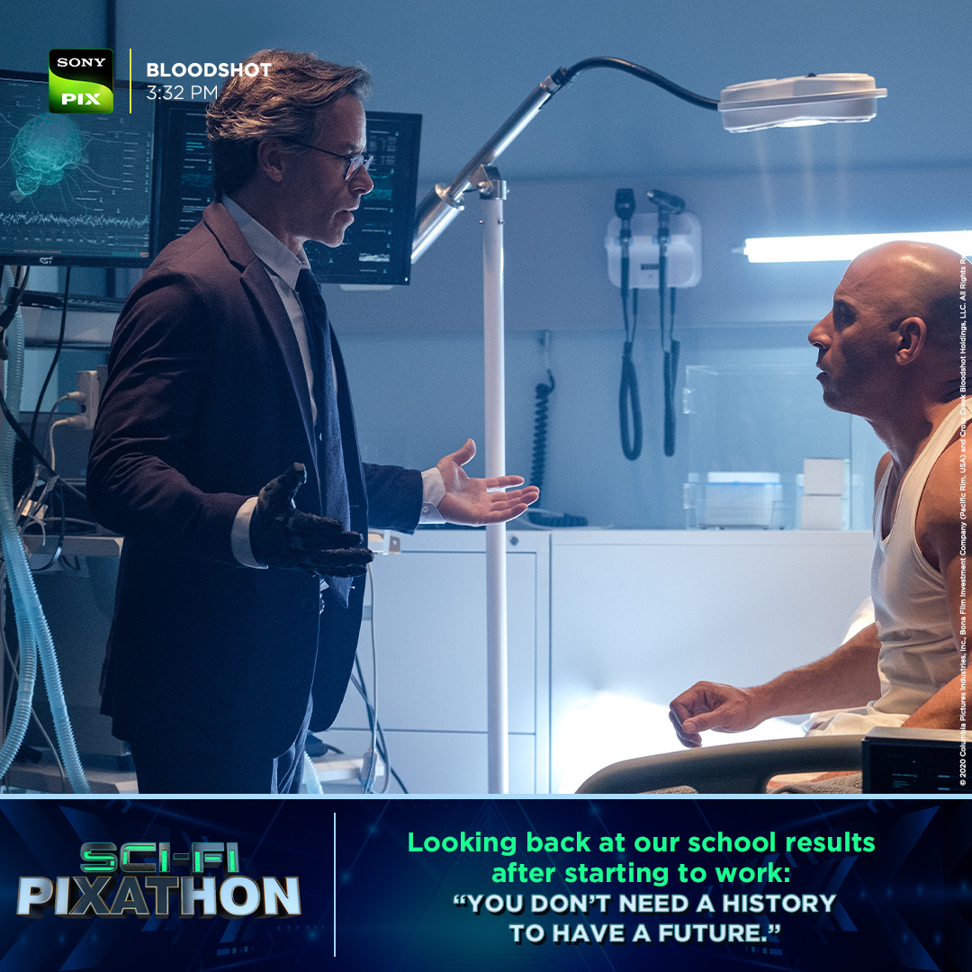 SonyPIX's tweet photo. Make your weekend worth it with some epic action!
Watch ‘ Ready Player One’, ‘Pacific Rim’, ‘Bloodshot’ and ‘Geostorm’ on PIXathon this Saturday from 10 AM onwards only on Sony PIX.
#SonyPIX #StayAmazed #ReadyPlayerOne #PacificRim #Bloodshot #Geostorm #Pixathon #Thrill https://t.co/PCSXcdjhfb