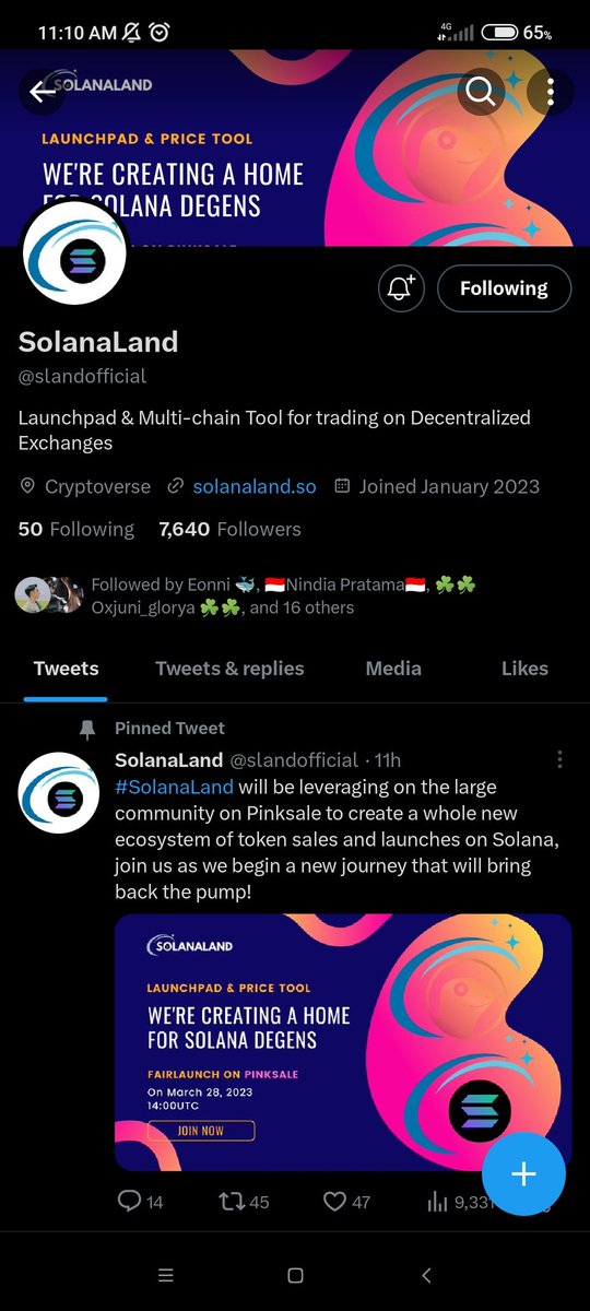laveeuz's tweet photo. @HeiraCrypto @slandofficial done, wish me luck https://t.co/cj5Zvgx1Wo