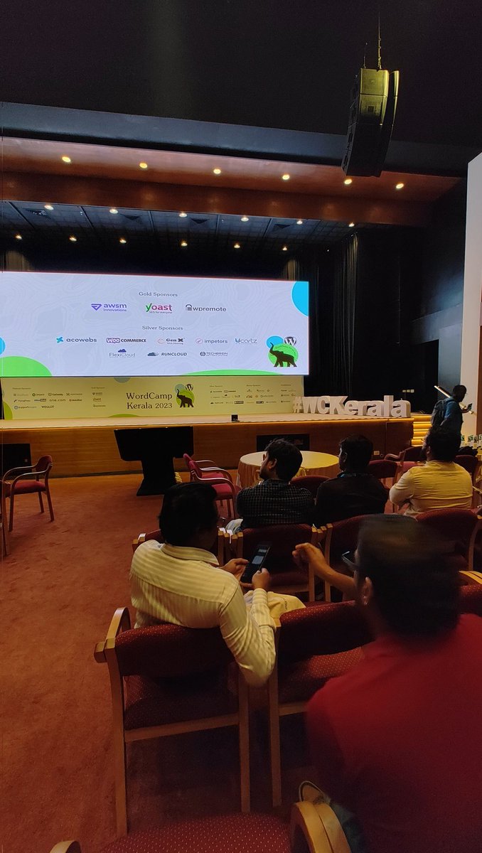 Excited to be in the motherland for #WordCamp #wckerala